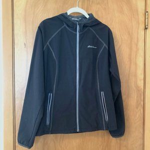 Eddie Bauer Black Lightweight Jacket Size Medium